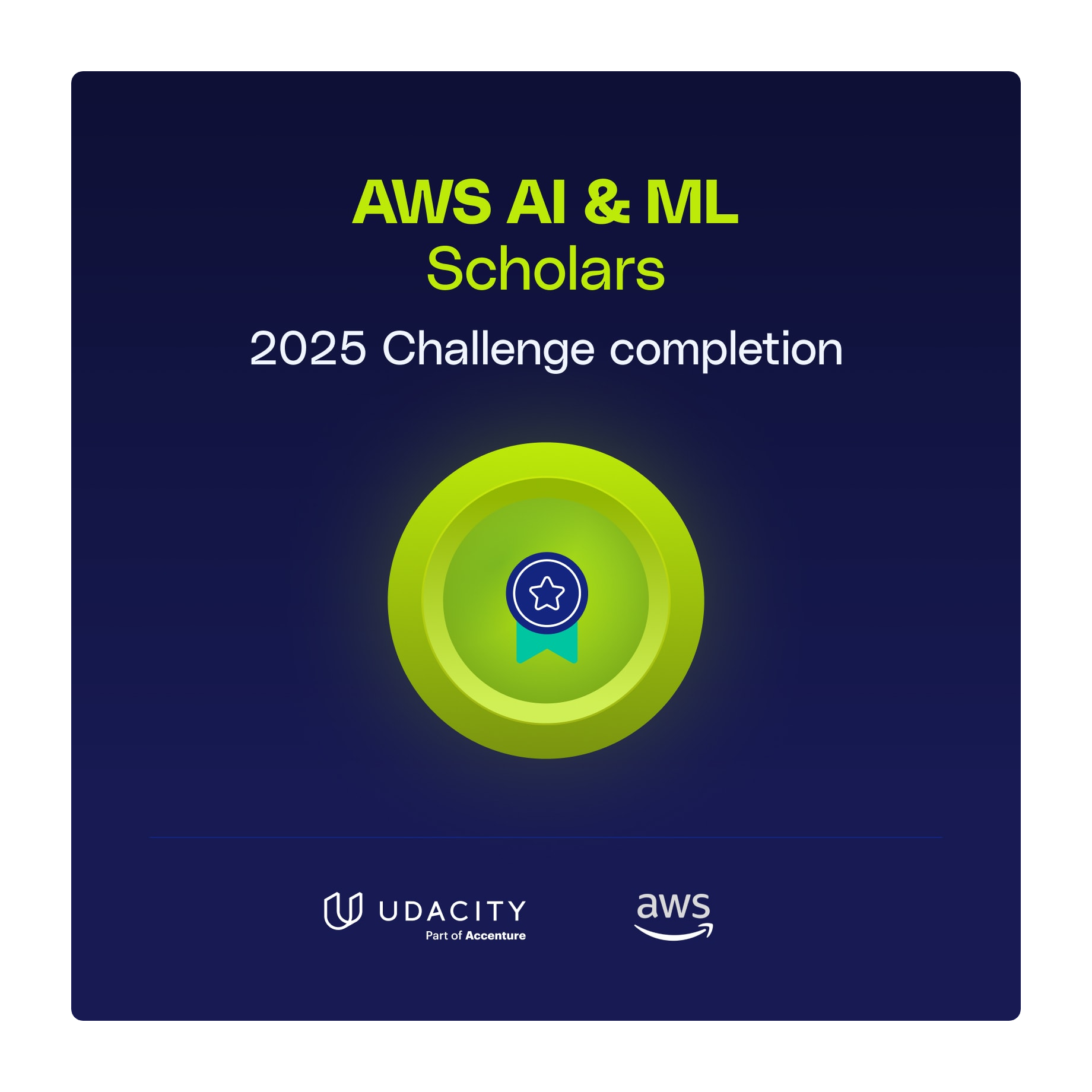 AWS AI & ML Scholars 2025